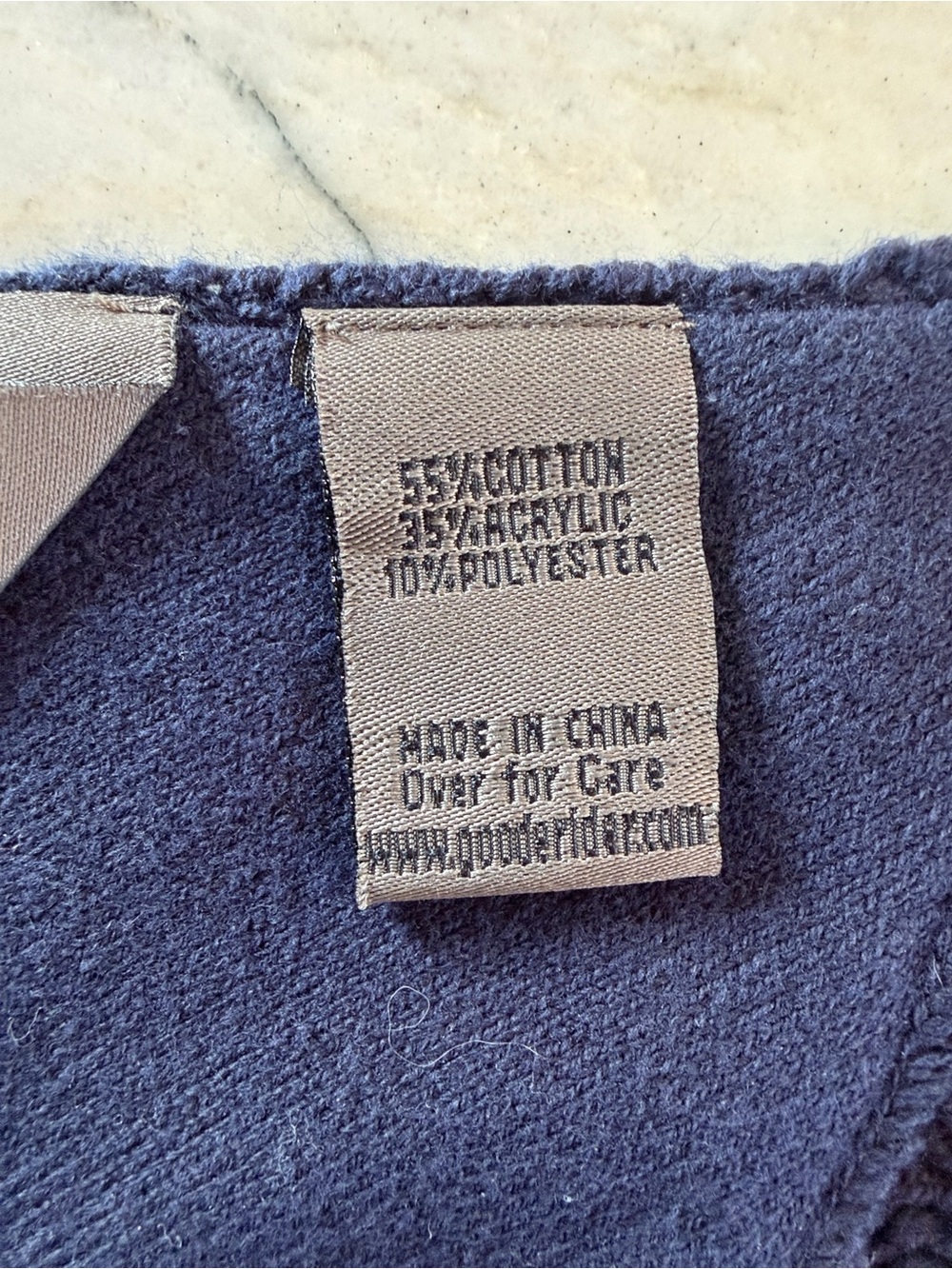 Goode Rider Navy RIDE Sweater - Medium - Picture 11 of 11